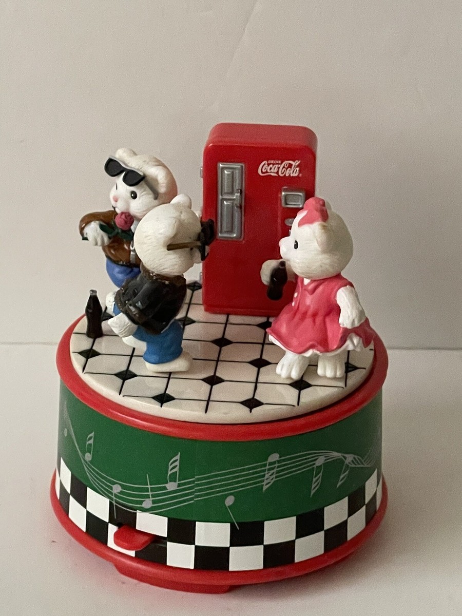 Vintage Coca-Cola, 1994 Music Box, Rock Around the Clock, 3 Bears