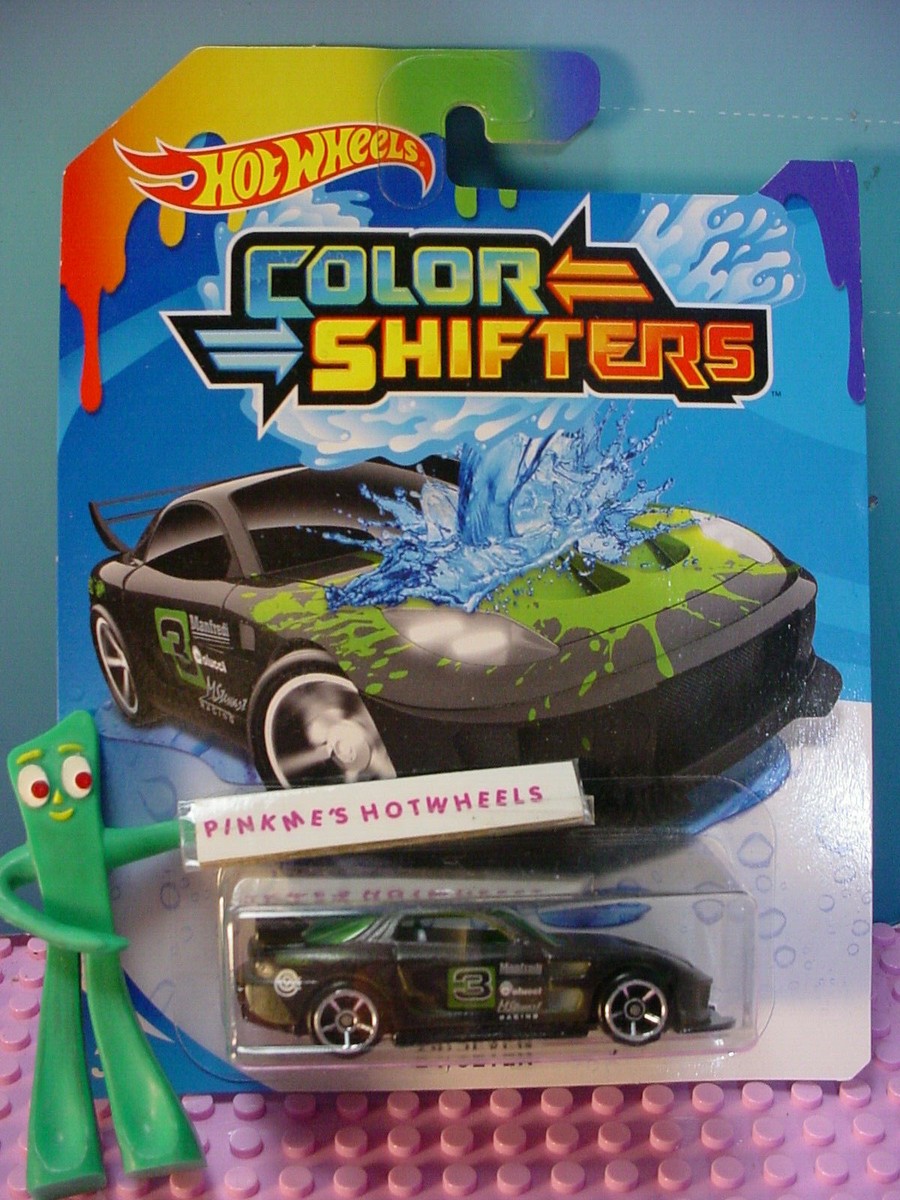 2019 Hot Wheels Color Shifters 24/SEVEN 🔥Black ➠ Green ∞ GFT25