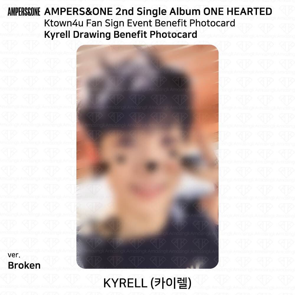 AMPERSANDONE 2nd Single Album ONE HEARTED Ktown4u Fan Sign Event