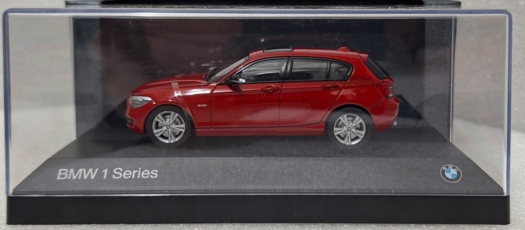 BMW 1 Series E87 5-Door 2004-2007 Red Met 1:43 Minichamps Dealer