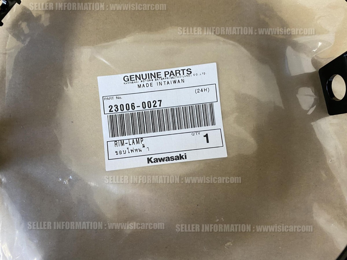 BLACK! KAWASAKI Z650RS ABS 2022 - 2023 RIM-LAMP 23006-0027 SPARE