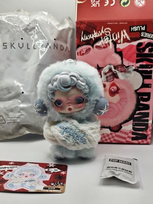 Pop Mart Skullpanda Winter Symphony Plush: Song of Snow (BLUE) | eBay