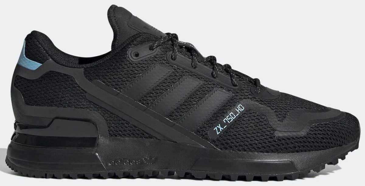 adidas ZX 750 HD Core Black Cyan for Sale | Authenticity