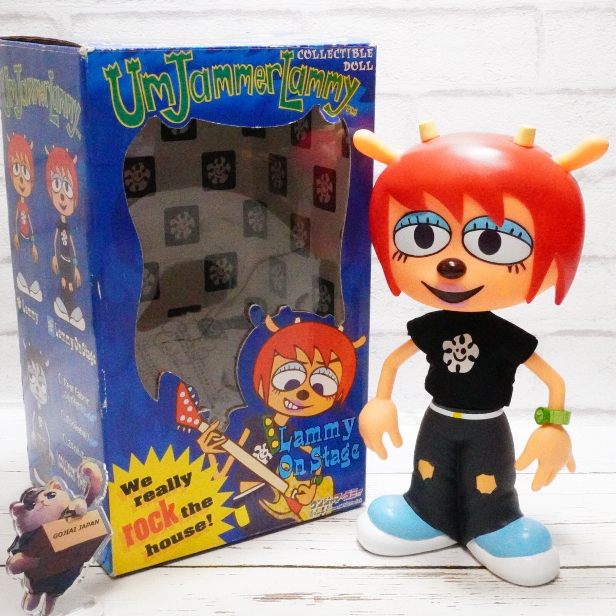 Parappa rappa MEDICOM TOY Um Jammer Lammy LAMMY Soft Vinyl Figure