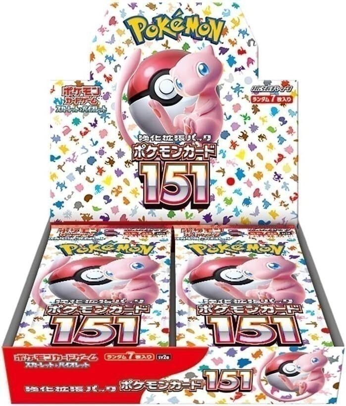 Pokemon Card Game Scarlet & Violet 151 Enhanced Expansion Box