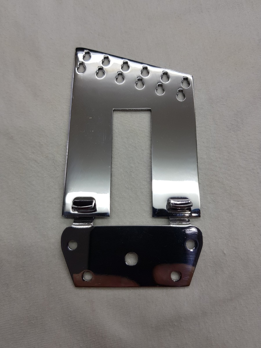 Left Handed 12-string trapeze tailpiece reinforced bracket for