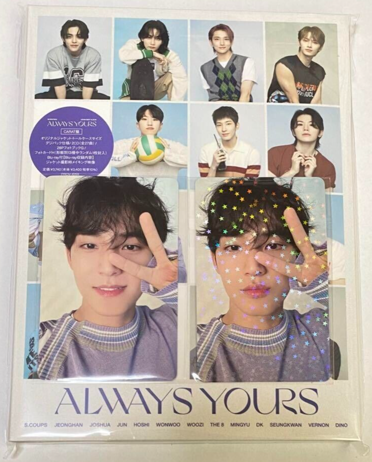 SEVENTEEN MINGYU ALWAYS YOURS FC CARAT VER. CD PHOTOCARD WEVERSE