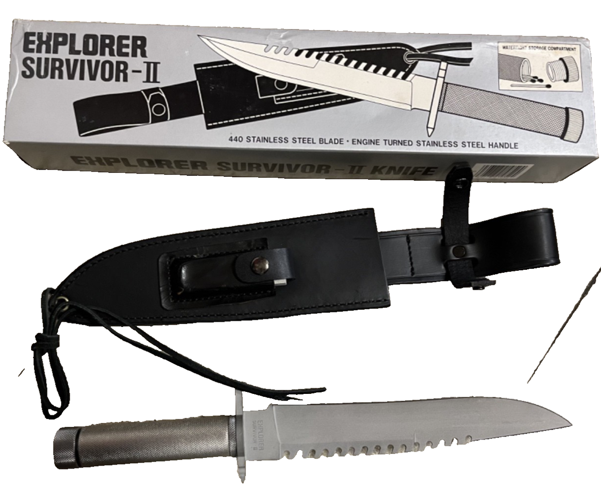 Original Gutmann Explorer Survivor- II Knife 21-052 Made in Japan