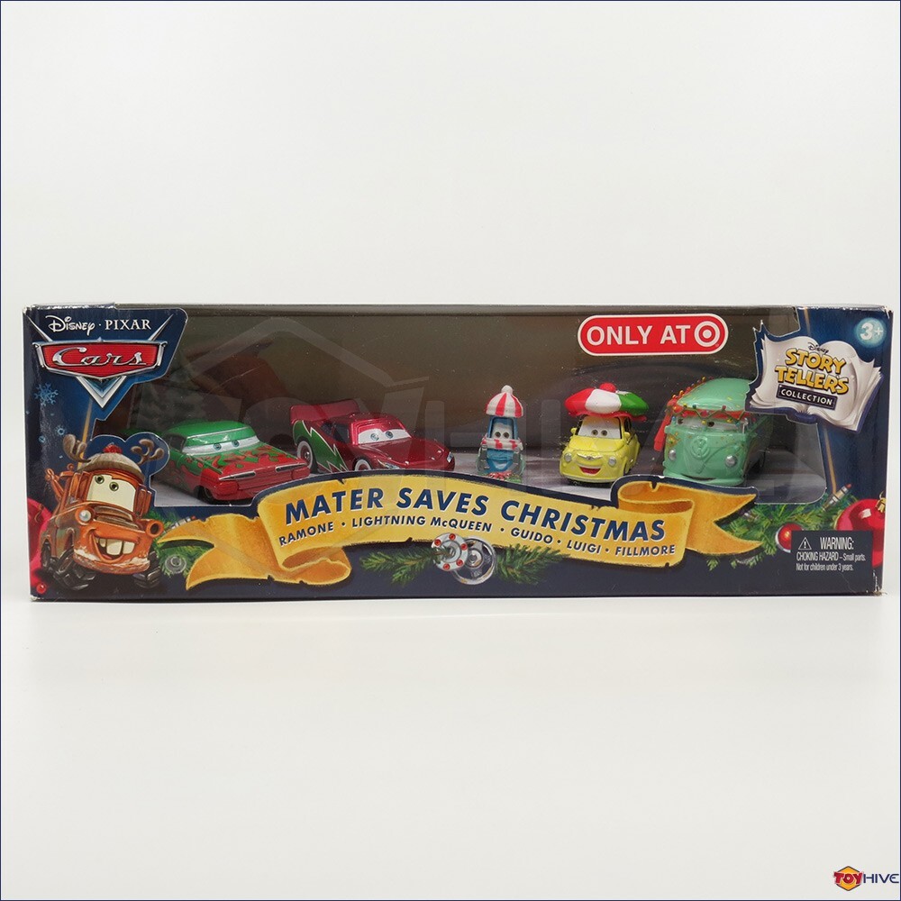 Disney Pixar Cars Mater Saves Christmas 5pack Luigi Guido Filmore