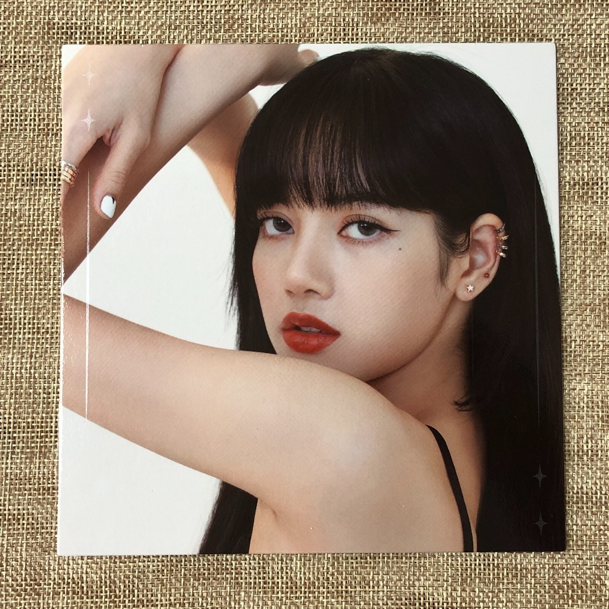 BLACKPINK LISA [ THE ALBUM ] Official Postcard, Ver. 1 / New