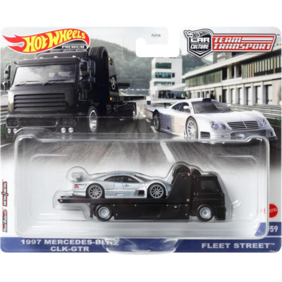Hot Wheels Mercedes Benz CLK-GTR 1997 #59 Team Transport 2 Set
