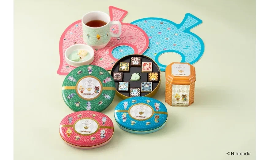 GODIVA meets Animal Crossing Chocolate Nintendo Japan New Gift