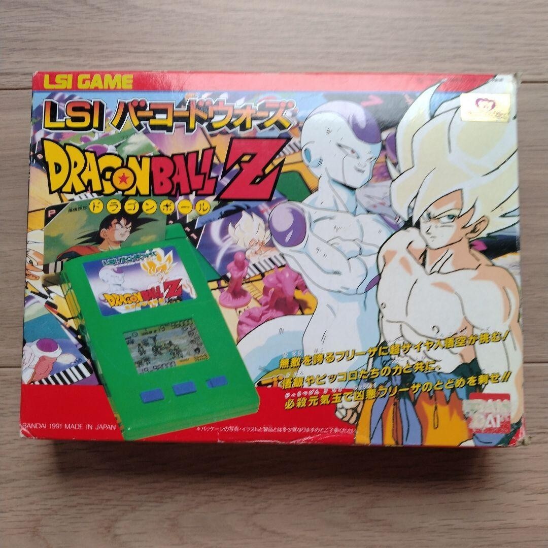 Bandai DRAGON BALL Z Barcode Wars LSI LCD Game Console Handheld
