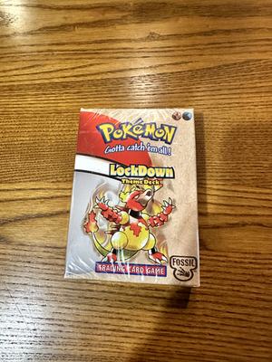 Wizards of the Coast Pokemon Fossil Lockdown Theme Deck for sale