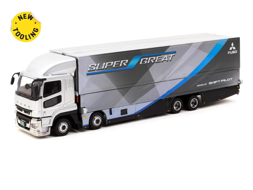 Tarmac Works 1/64 Mitsubishi Fuso Super Great | eBay