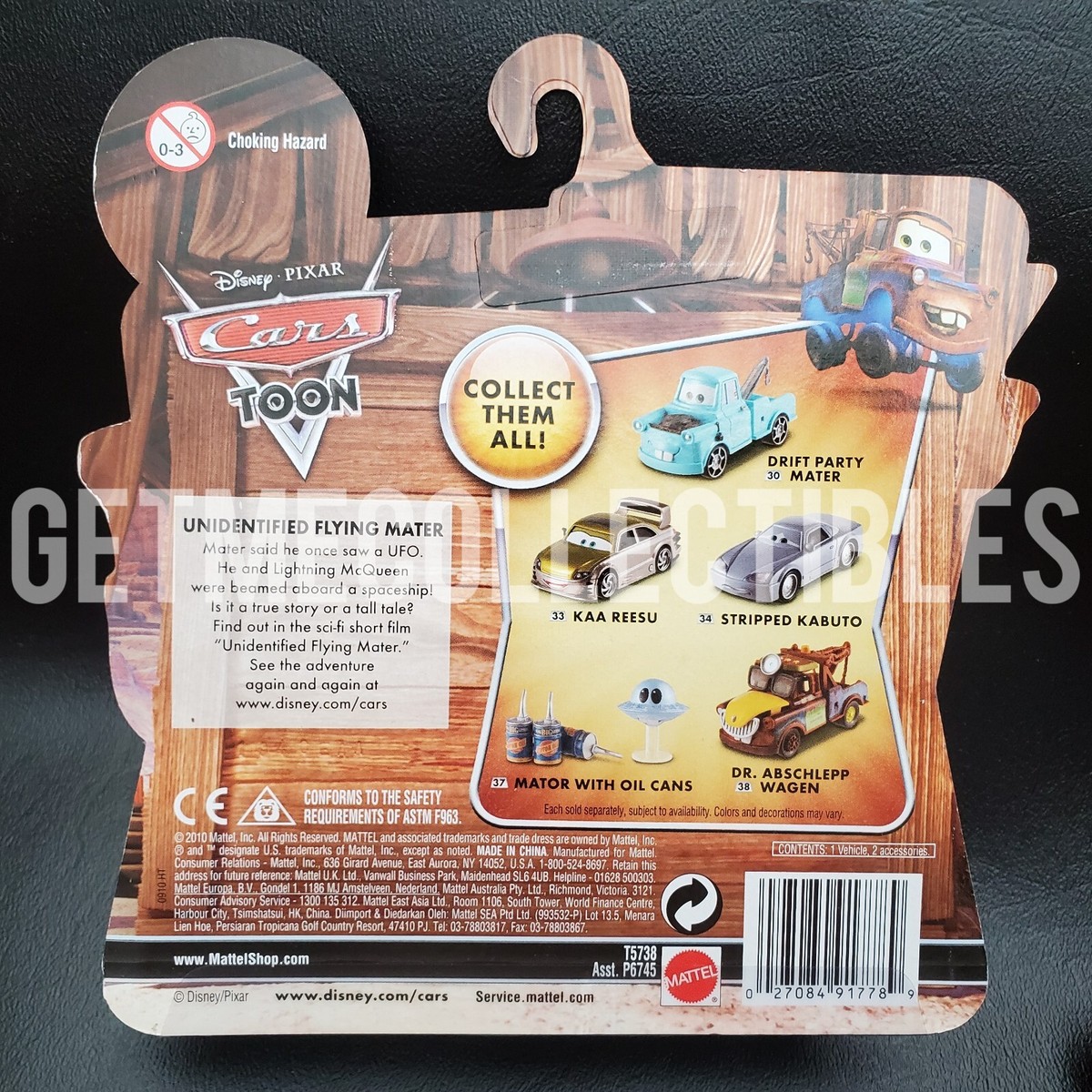 DISNEY PIXAR CARS TOON MATOR WITH OIL CANS SAVE 6% GMC | eBay