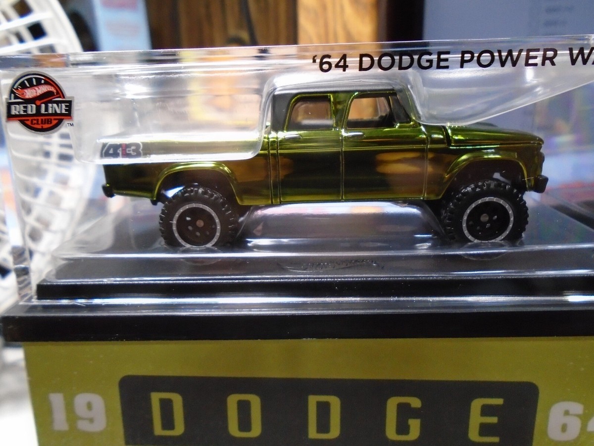 Hot Wheels RLC Redline Club Exclusive 1964 Dodge Power Wagon with