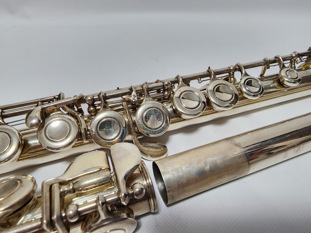 Yamaha YFL-311 Silver Plated Flute Nickel Silver working Musical