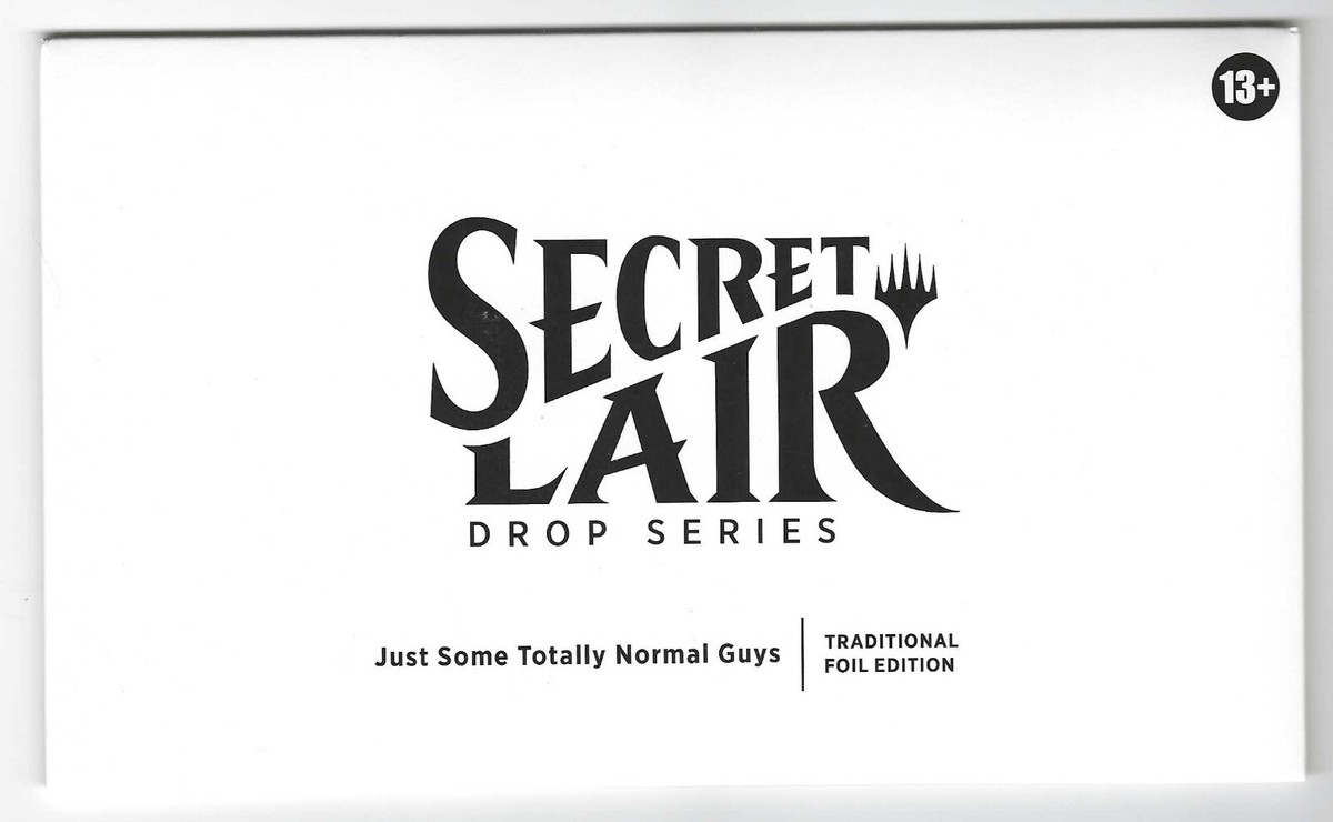MTG Secret Lair Just Some Totally Normal Guys [SEALED FOIL] Magic