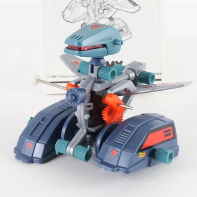Vintage Tomy Robo Strux Glidoler Robostrux Windup Zoids Robot