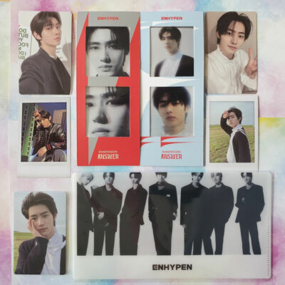 ENHYPEN SUNGHOON Photo card DIMENSION ANSWER Album Weverse Limted
