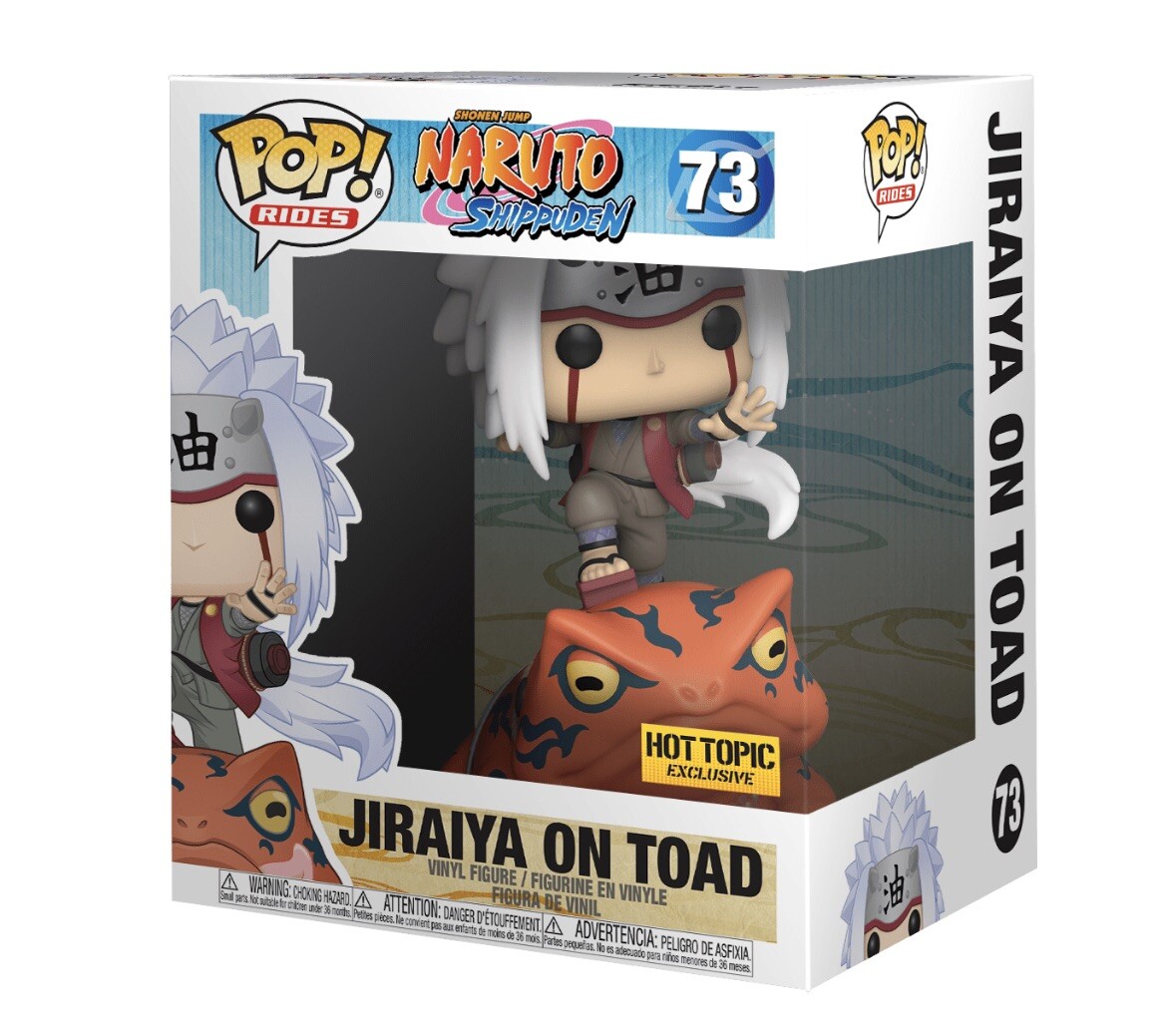 Funko Pop Jiraiya On Toad *Hot Topic Exclusive* 6” Naruto | eBay UK