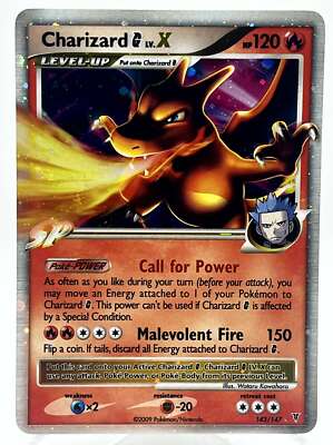 Charizard G LV X 143/147 Supreme Victors Holo Ultra Rare Pokemon