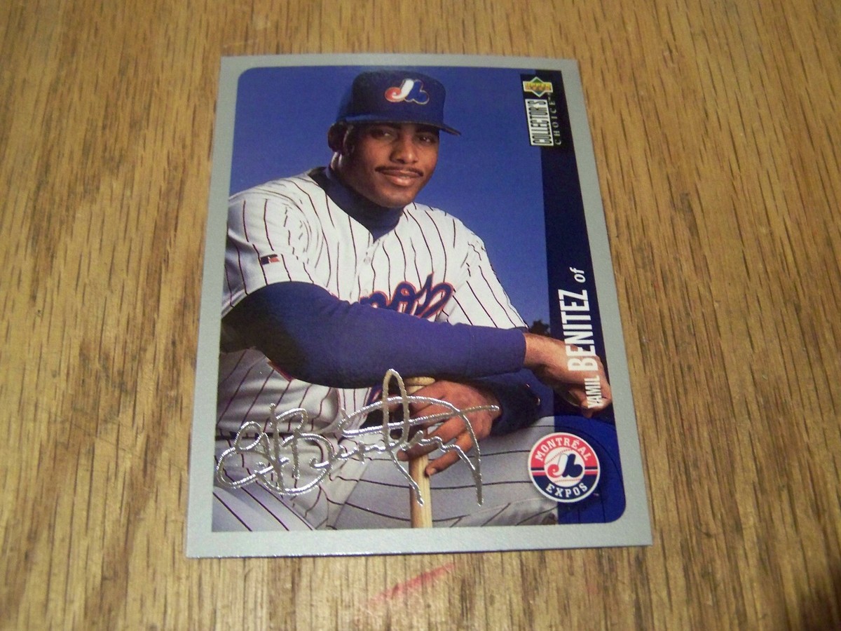 YAMIL BENITEZ 1996 COLLECTORS CHOICE SILVER SIGNATURE # 613 | eBay