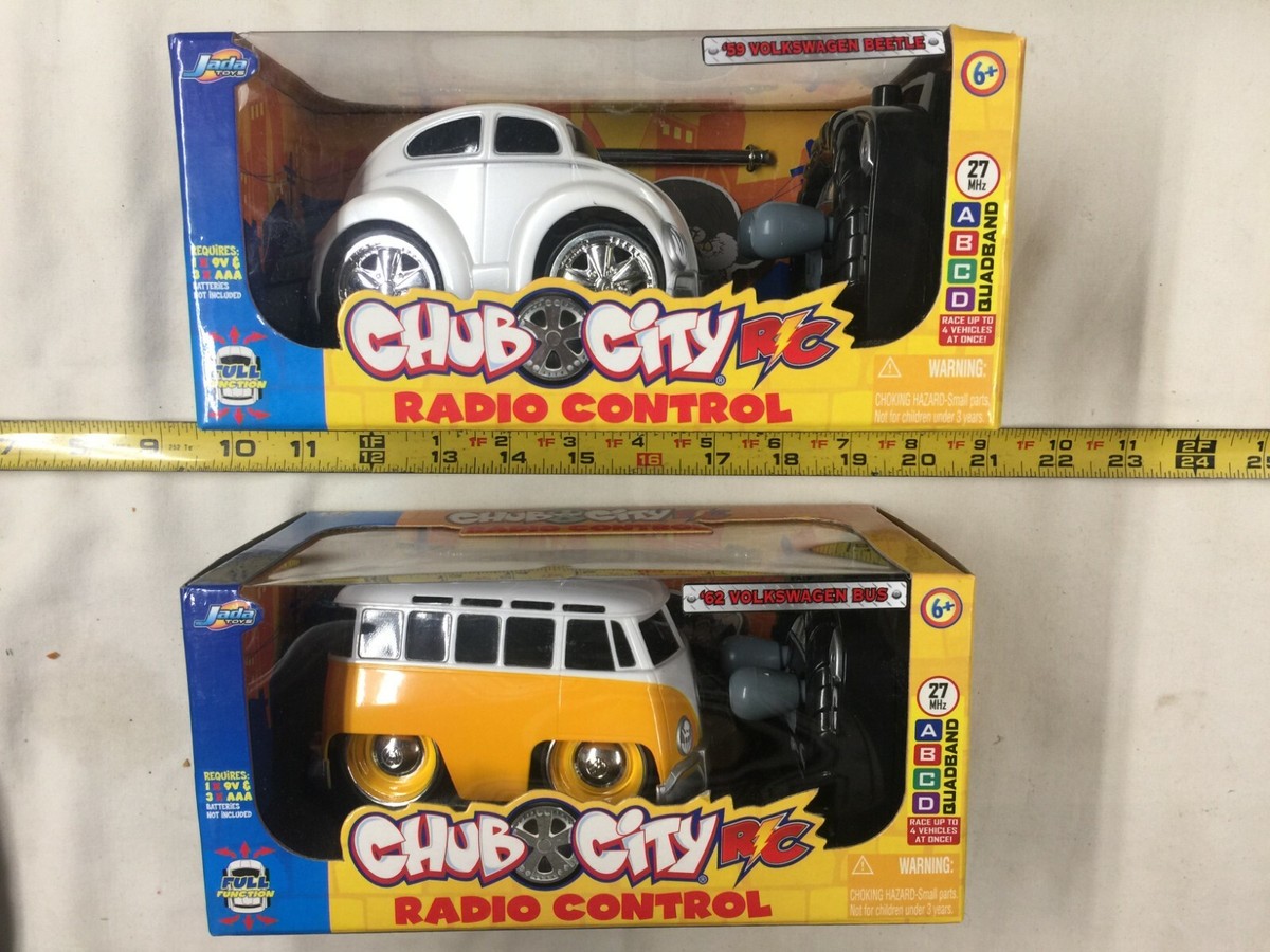 Jada Toys Chub City RC Remote Radio Control VW Volkswagen Beetle