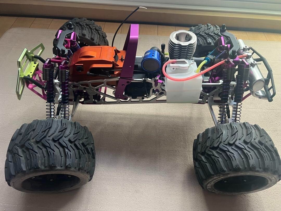 Hpi Savage 4.6SS Base Customized Monster Truck Roller Chassis