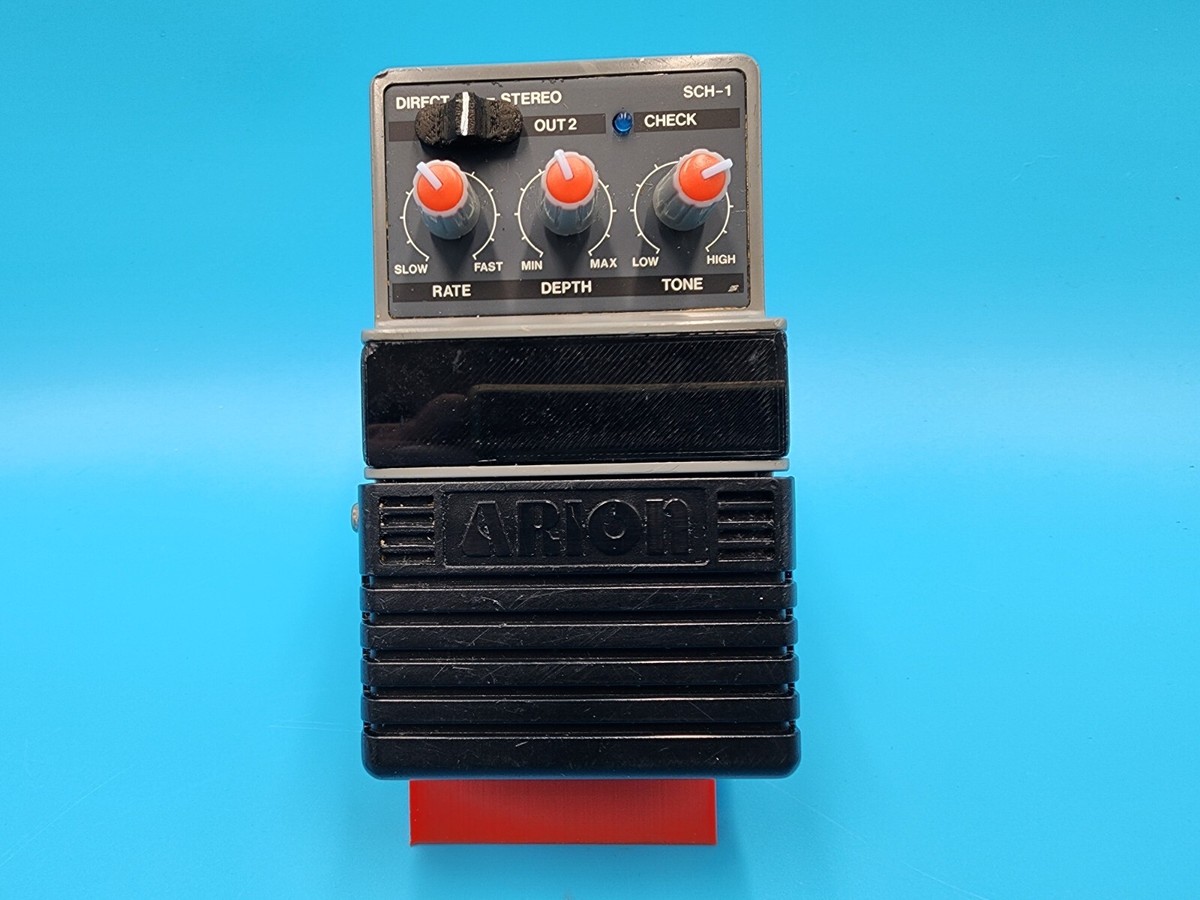 Rare 80s Arion SCH-1 Grey Box Stereo Chorus Guitar Effect Pedal