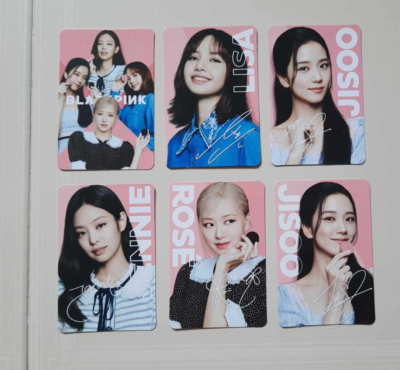 BLACKPINK Official OREO X BLACKPINK Limited Edition Photocard Lot
