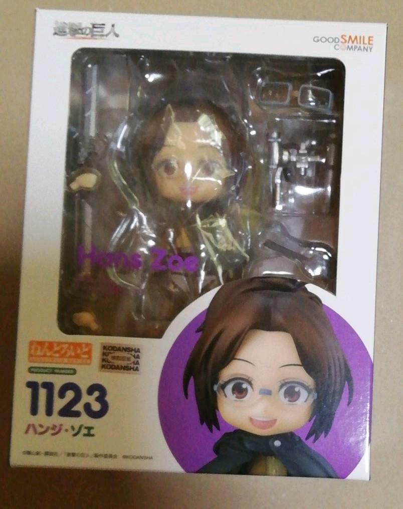 Nendoroid Hans Zoe 1123 Attack on Titan ABS PVC Figure 100mm Good