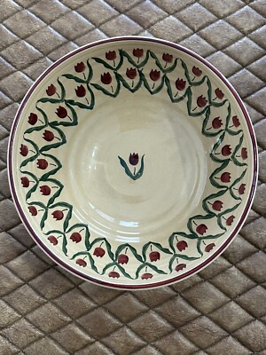 NICHOLAS MOSSE IRELAND POTTERY RED TULIP BOWL | eBay
