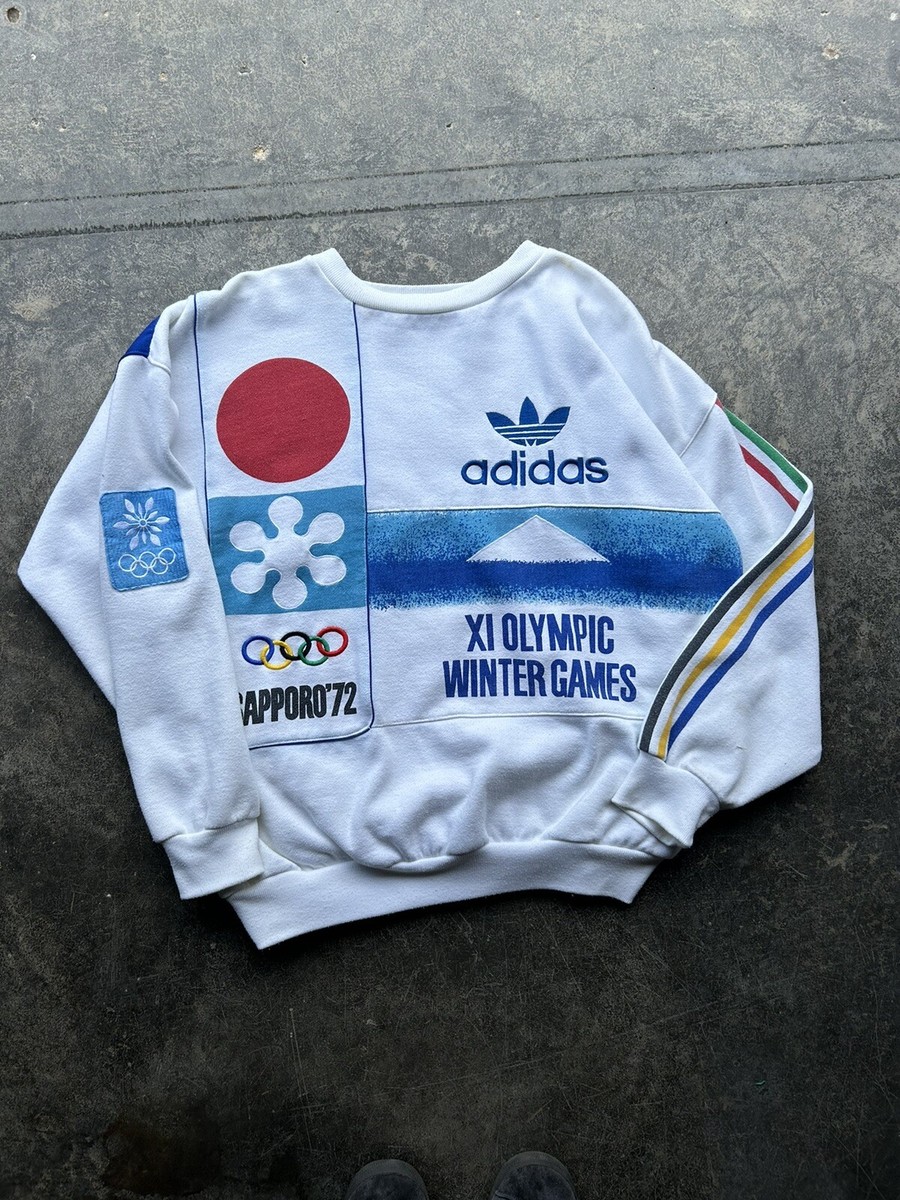 Vintage Adidas Olympic Winter Games Japan Sapporo '72 Sweater | eBay