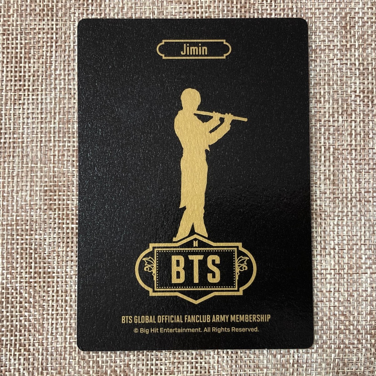 BTS JIMIN [GLOBAL OFFICIAL FANCLUB 7th ARMY MEMBERSHIP KIT