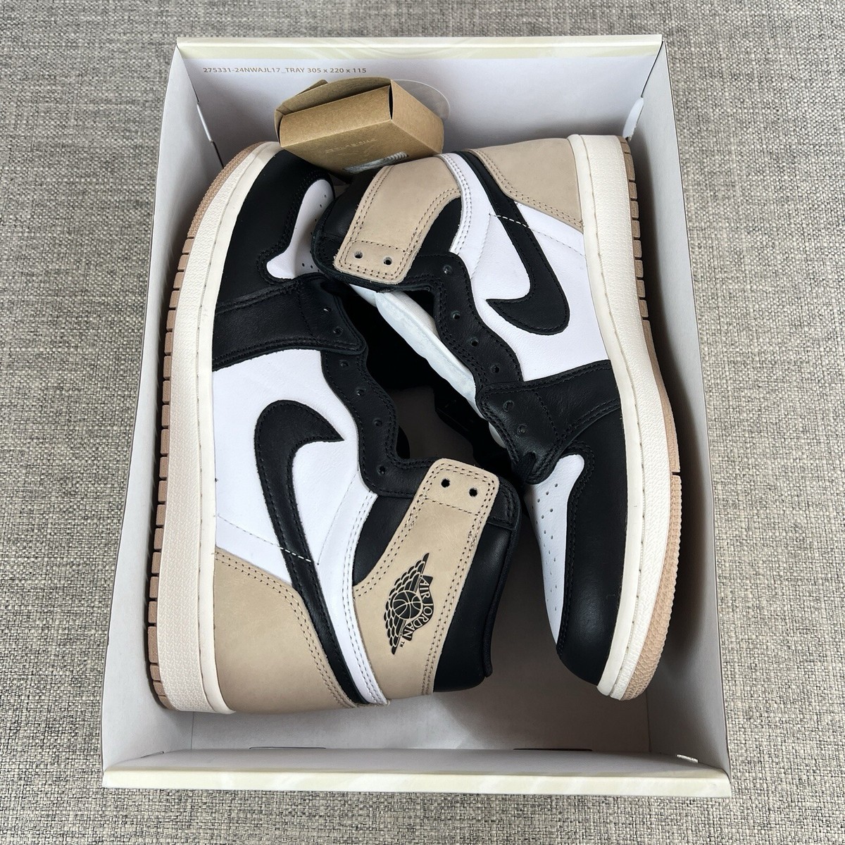 Nike Air Jordan 1 Retro High OG Latte Mocha FD2596-021 Womens Size