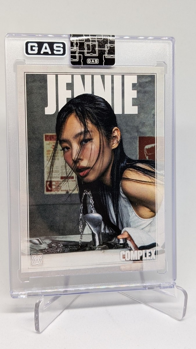 2025 GAS x Complex Cover Card Jennie Kim Blackpink Base | eBay