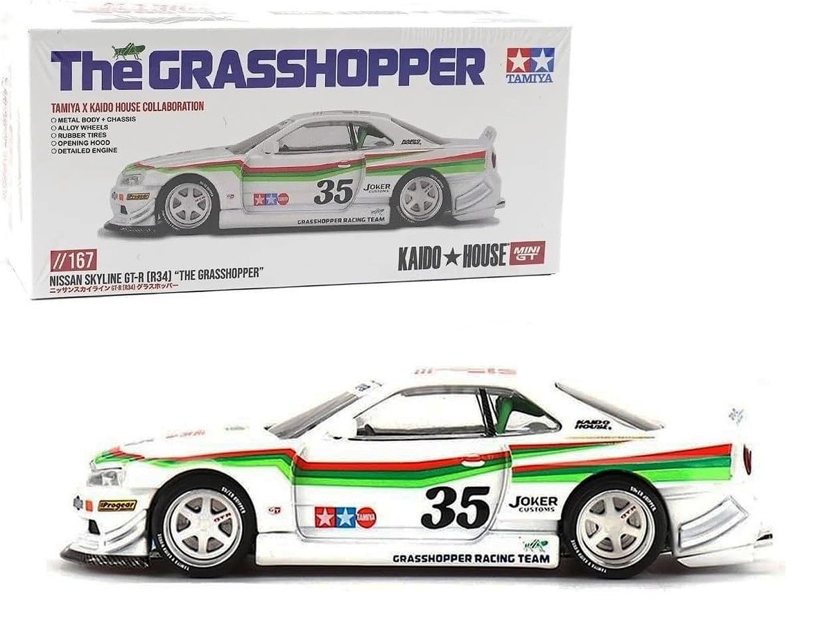 Kaido House x Mini GT 1:64 Nissan Skyline GT-R (R34) The