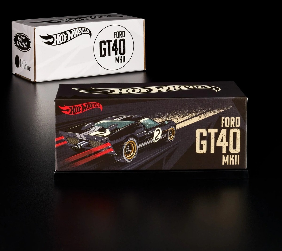 Hot Wheels Collectors RLC Exclusive Black Ford GT40 MkII | eBay