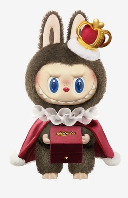 Pop Mart The Monsters Labubu Lets Checkmate King Vinyl Plush Doll
