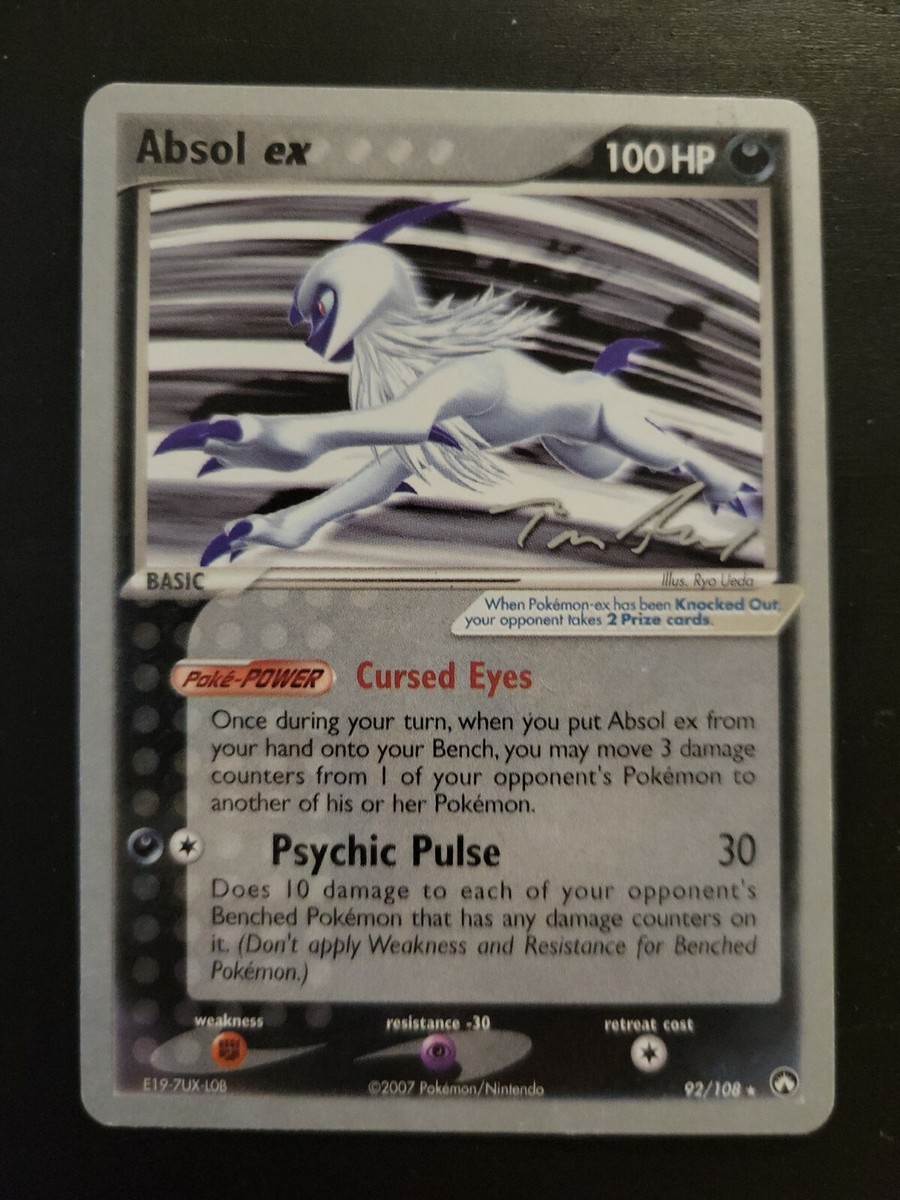 Pokemon TCG Card 2007 Power Keepers - Absol EX 92/108 WC 2007 | eBay