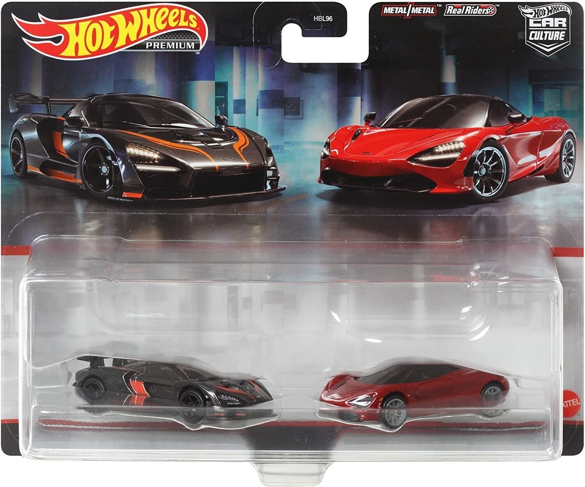 IN HAND* 2022 Hot Wheels Premium Car Culture 2 Pack McLAREN SENNA