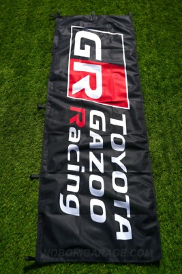 Toyota GR Gazoo Racing Banner Flag Garage Sign JDM | eBay