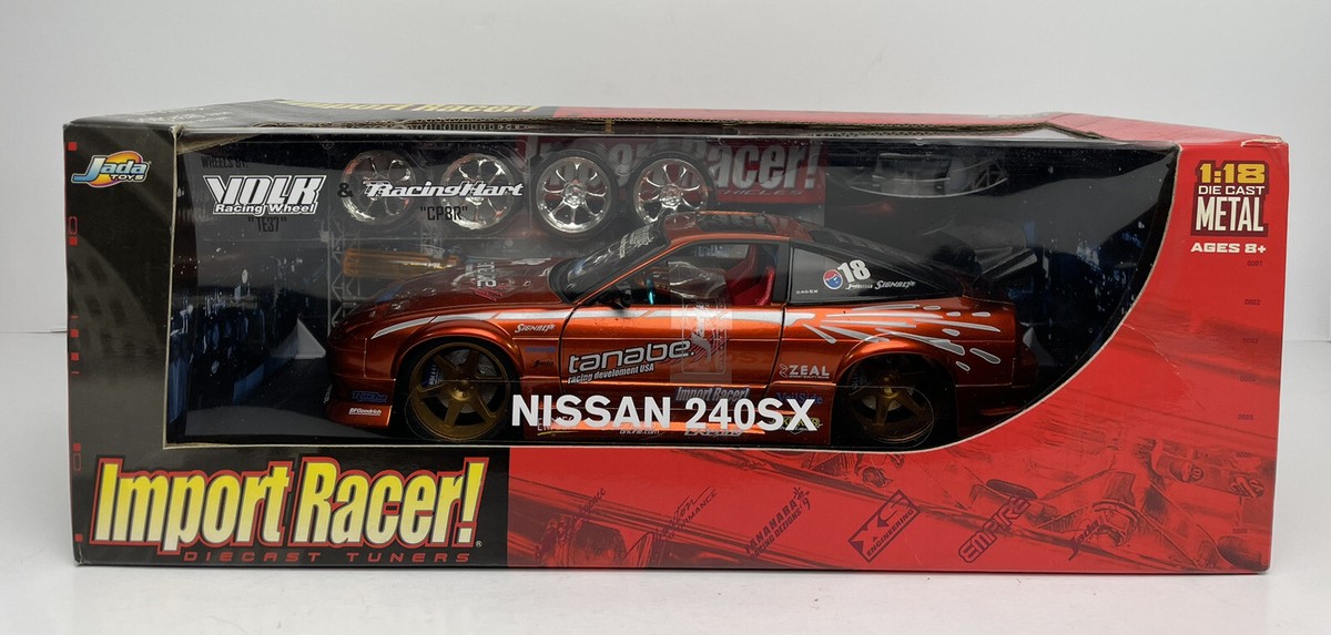 Jada Toys Import Racer 1:18 Nissan 240SX Copper Rare New Sealed | eBay