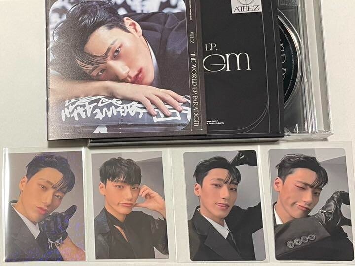 ATEEZ SAN THE WORLD EP.PARADIGM JAPAN 3RD ALBUM solo version CD