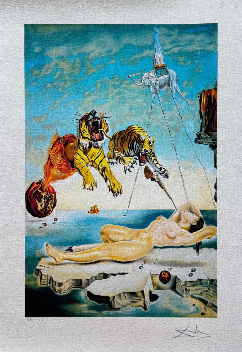 Salvador Dali SECOND BEFORE AWAKENING Facsimile Signed Numbered