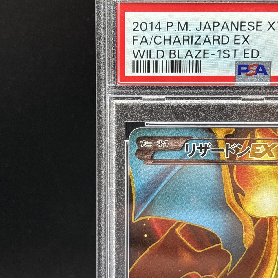 PSA 10 Charizard EX 081/080 SR 1st ED Wild Blaze Holo XY Pokemon