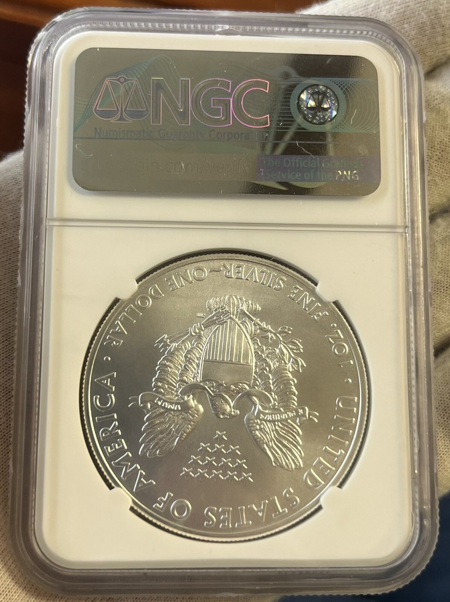 2015 SILVER EAGLE PCGS MS70 JOHN MERCANTI SIGNED | eBay
