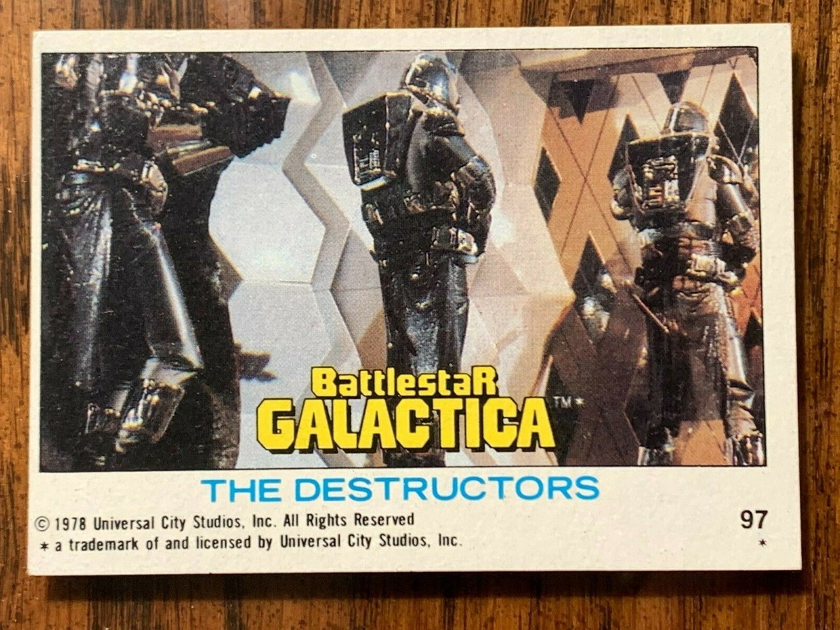 1978 Universal City Studios Battlestar Galactica Trading Cards